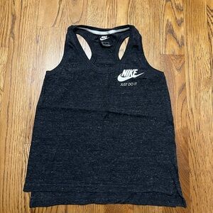 Nike Racerback Tank Top Dark Gray
